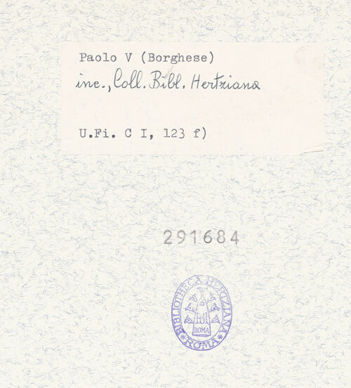 Rückseite von bh291684_recto