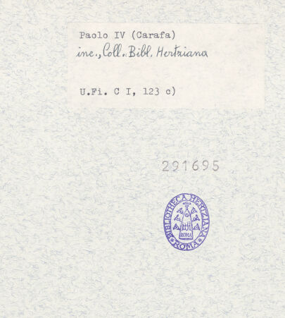 Rückseite von bh291695_recto