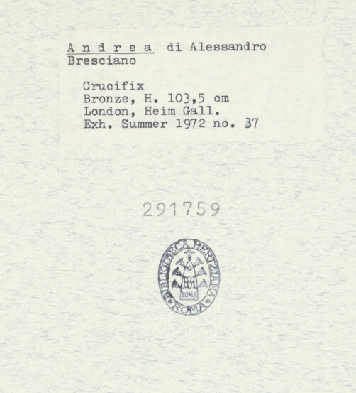 Rückseite von bh291759_recto