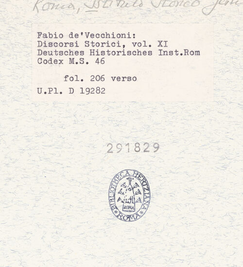 Rückseite von bh291829_recto