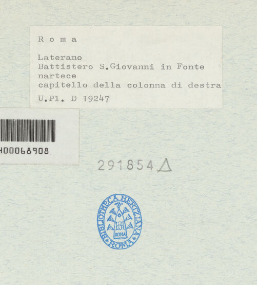 Rückseite von bh291854_recto