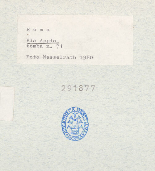 Rückseite von bh291877_recto