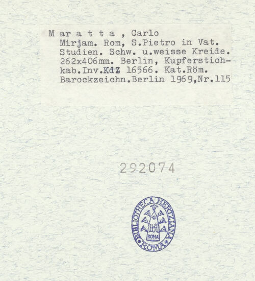 Rückseite von bh292074_recto