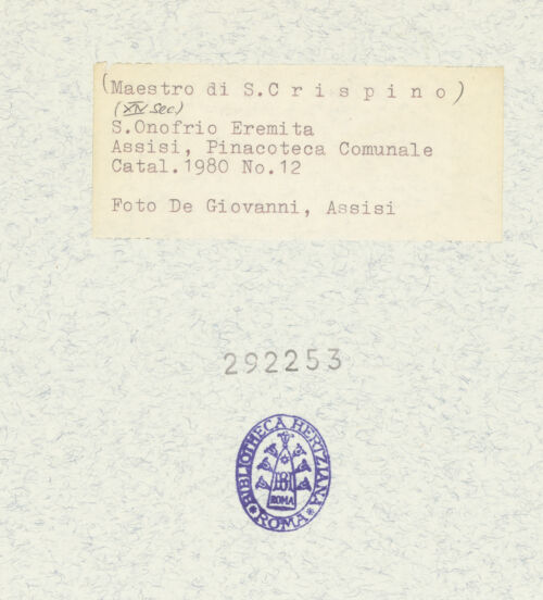 Rückseite von bh292253_recto