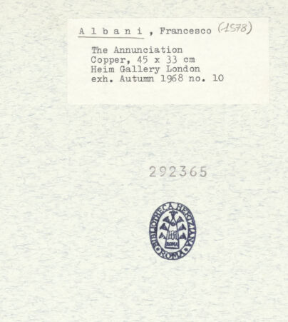 Rückseite von bh292365_recto