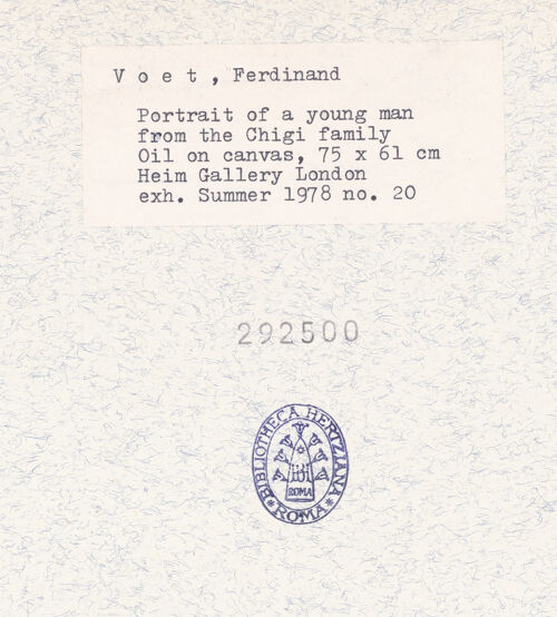 Rückseite von bh292500_recto