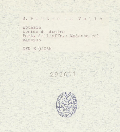 Rückseite von bh292611_recto