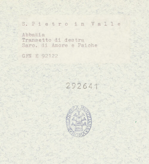 Rückseite von bh292641_recto