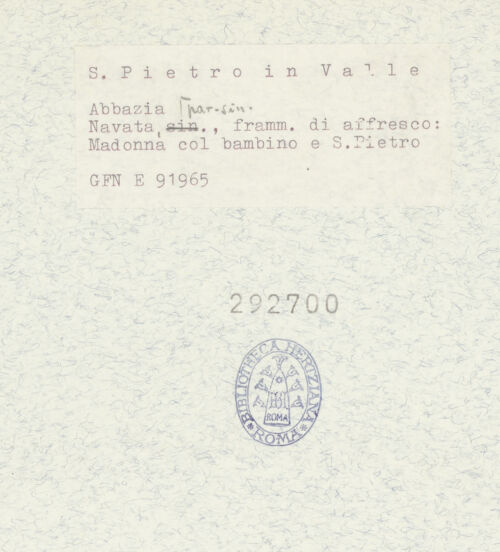 Rückseite von bh292700_recto