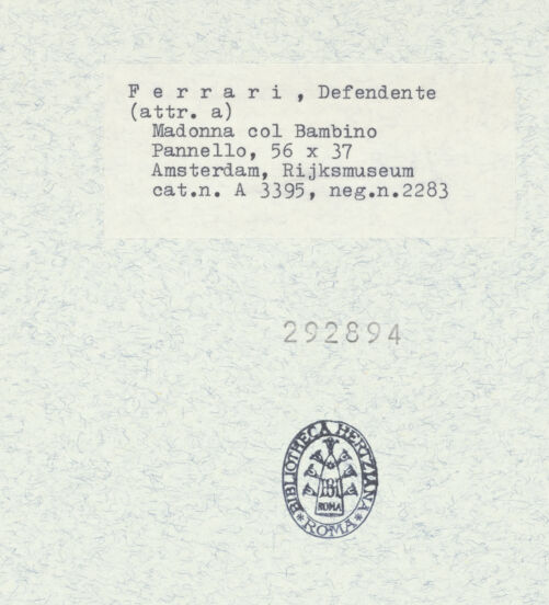 Rückseite von bh292894_recto