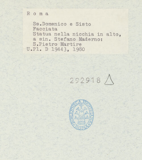 Rückseite von bh292918_recto