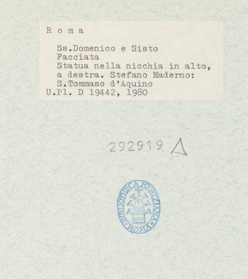 Rückseite von bh292919_recto