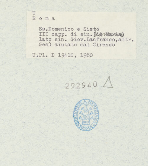 Rückseite von bh292940_recto