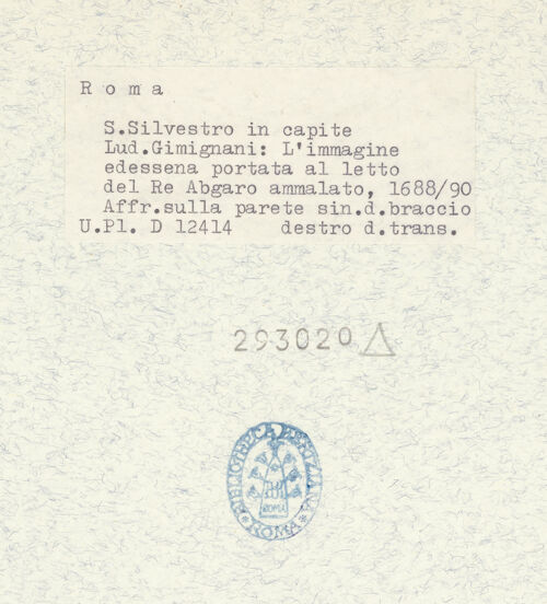 Rückseite von bh293020_recto