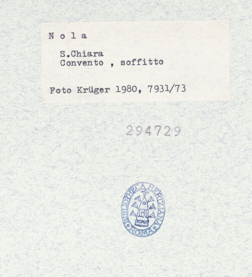 Rückseite von Krüger, Jürgen [https://www.deutsche-digitale-bibliothek.de/content/lizenzen/rv-fz/] Deckendekoration - Teilansicht, bh294729_recto. Foto: Krüger, Jürgen.