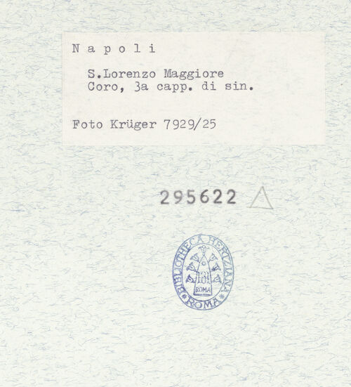 Rückseite von Krüger, Jürgen [https://www.deutsche-digitale-bibliothek.de/content/lizenzen/rv-fz/] San Lorenzo MaggioreDritte Nordkapelle - Kapitell, bh295622_recto. Foto: Krüger, Jürgen.