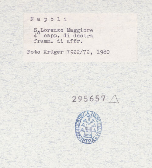 Rückseite von Krüger, Jürgen [https://www.deutsche-digitale-bibliothek.de/content/lizenzen/rv-fz/] Verkündigung an die Hirte - Gesamtansicht, bh295657_recto. Foto: Krüger, Jürgen.