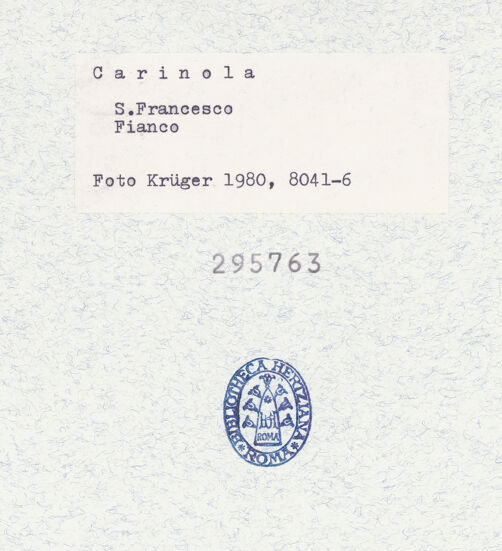 Rückseite von Krüger, Jürgen [https://www.deutsche-digitale-bibliothek.de/content/lizenzen/rv-fz/] San FrancescoNordfassade - Seitenansicht, bh295763_recto. Foto: Krüger, Jürgen.