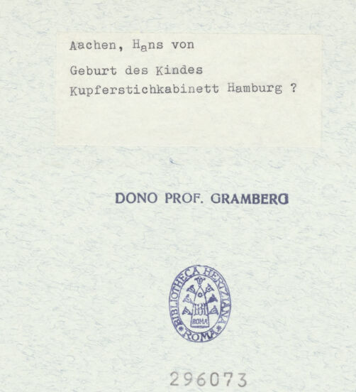 Rückseite von bh296073_recto