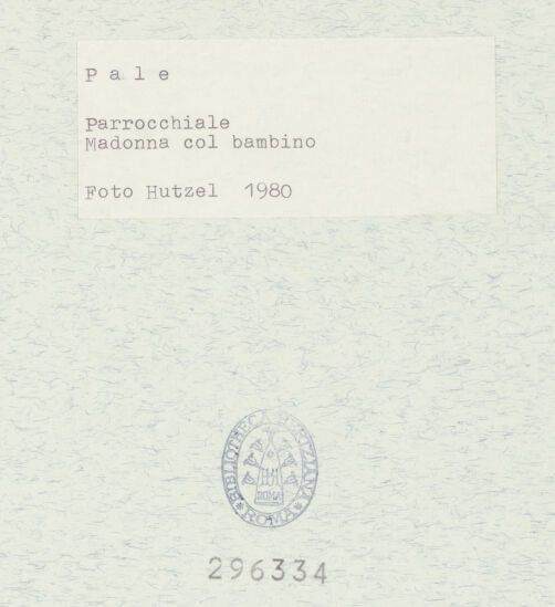 Rückseite von bh296334_recto