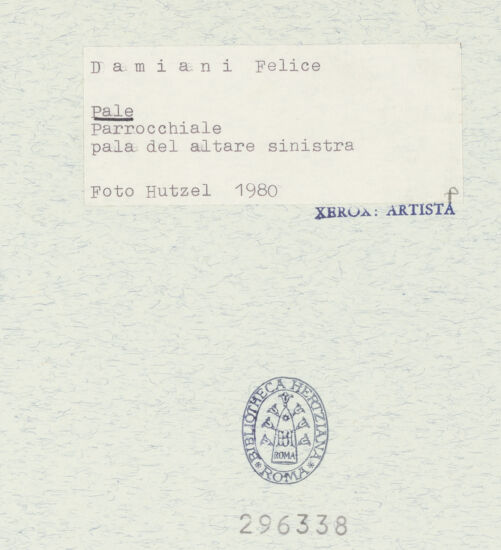 Rückseite von bh296338_recto