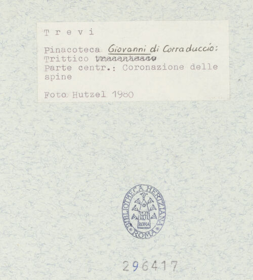 Rückseite von bh296417_recto