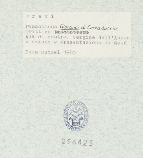 Rückseite von bh296423_recto