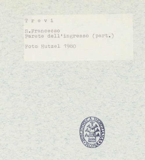 Rückseite von Getty Research Institute [https://www.deutsche-digitale-bibliothek.de/content/lizenzen/rv-ez/] Noli me tangere; seliger Ventura im Gebet; Tod des seligen Ventura - Teilansicht, bh296442_recto. Foto: Hutzel, Max.