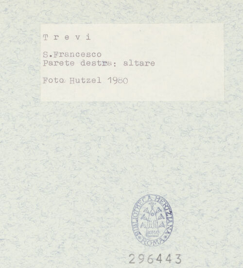 Rückseite von Getty Research Institute [https://www.deutsche-digitale-bibliothek.de/content/lizenzen/rv-ez/] Maria-Schnee-Altar - Gesamtansicht, bh296443_recto. Foto: Hutzel, Max.