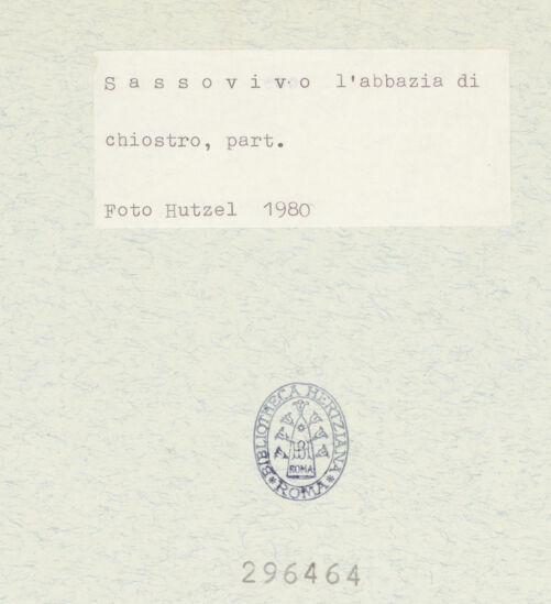 Rückseite von bh296464_recto