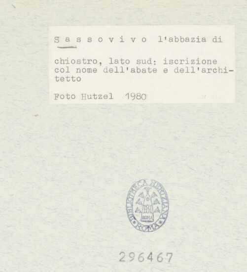 Rückseite von bh296467_recto