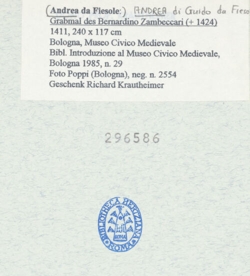 Rückseite von bh296586_recto