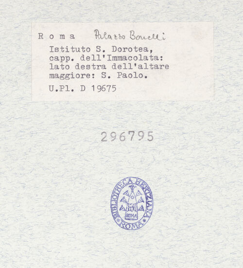 Rückseite von bh296795_recto