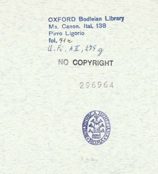 Rückseite von bh296964_recto