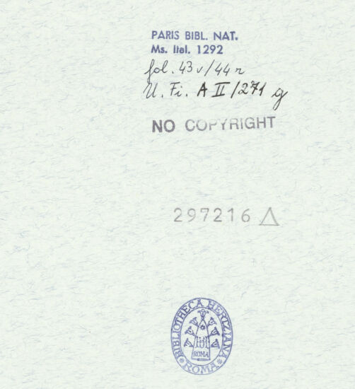 Rückseite von bh297216_recto