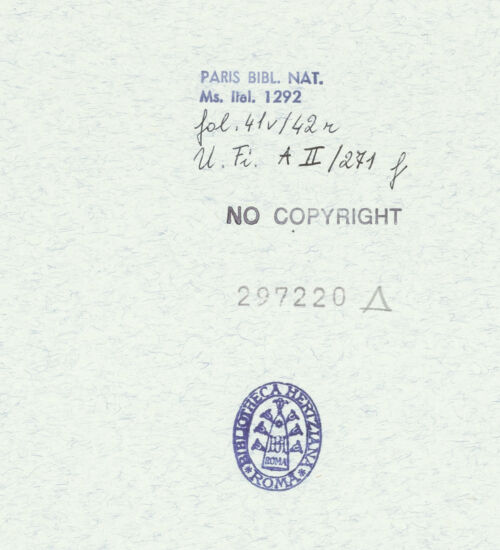 Rückseite von bh297220_recto