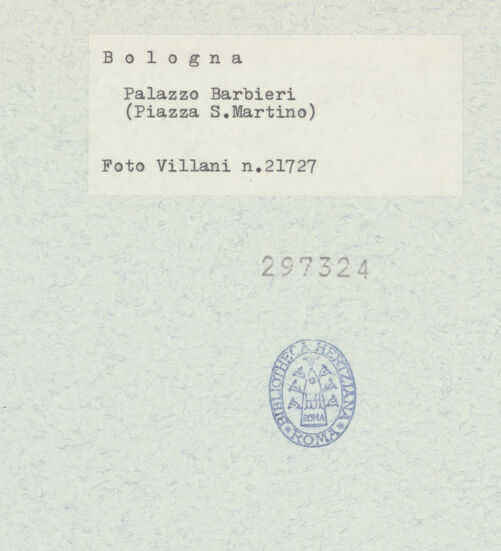 Rückseite von bh297324_recto