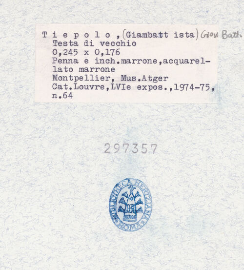 Rückseite von bh297357_recto