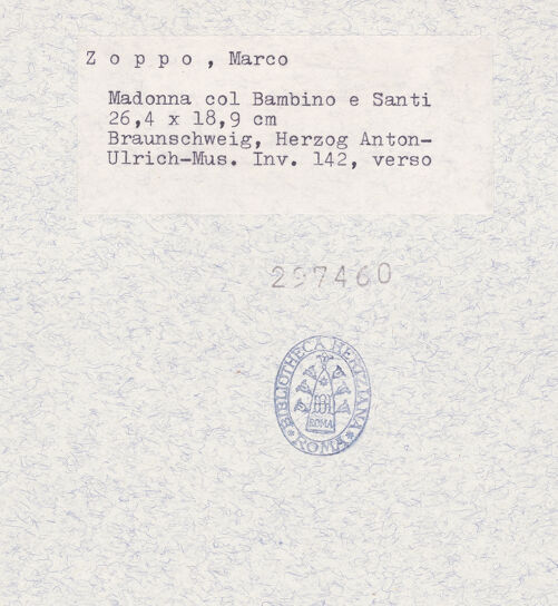 Rückseite von bh297460_recto