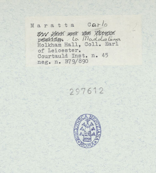 Rückseite von bh297612_recto