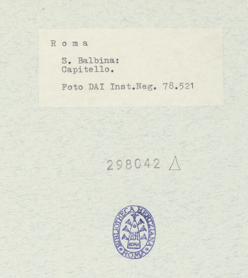 Rückseite von bh298042_recto