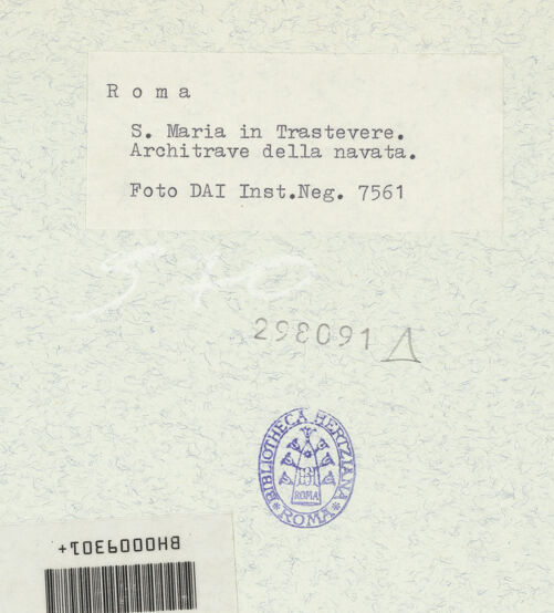 Rückseite von bh298091_recto