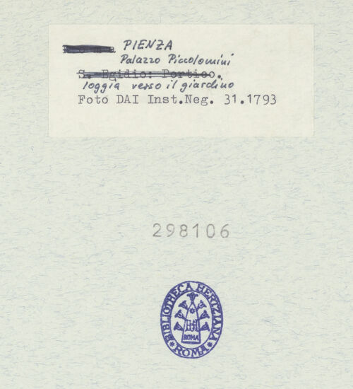 Rückseite von bh298106_recto