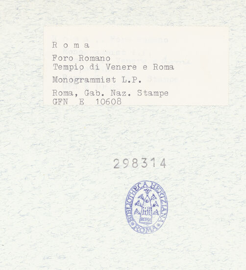 Rückseite von bh298314_recto