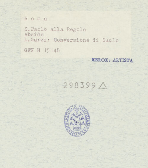 Rückseite von bh298399_recto