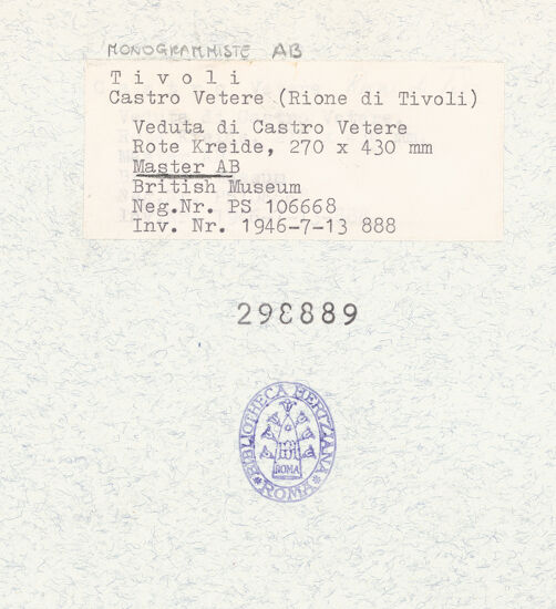 Rückseite von bh298889_recto