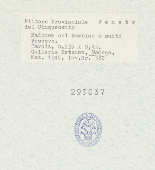 Rückseite von bh299037_recto