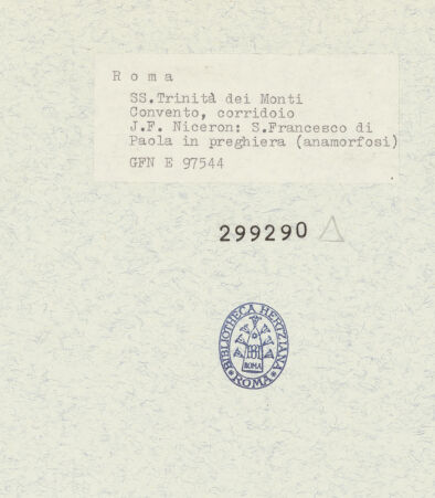 Rückseite von bh299290_recto