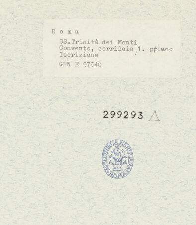 Rückseite von bh299293_recto