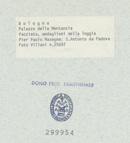 Rückseite von bh299954_recto